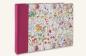 Preview: Bezauberndes Fotoalbum "Libellula" pink, Blumenwiese, besonderes Album, Handarbeit